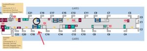 ATL Concourse C Map
