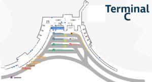 BOS Terminal C Map