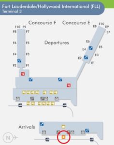 FLL Terminal 3 Map