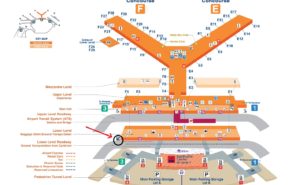 ORD Terminal 2 Map